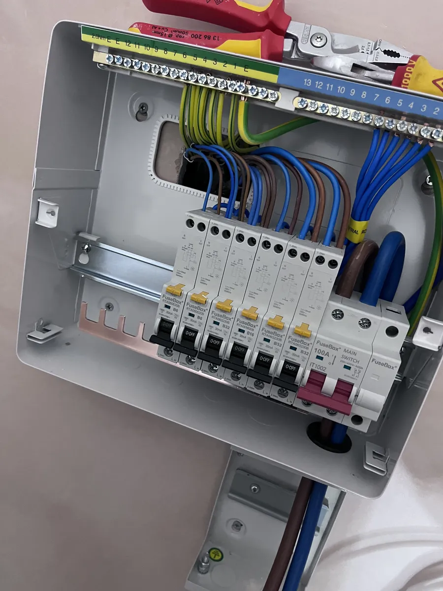 Neat electrical wiring